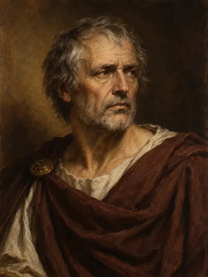 Artistic interpretation of Lucius Annaeus Seneca
