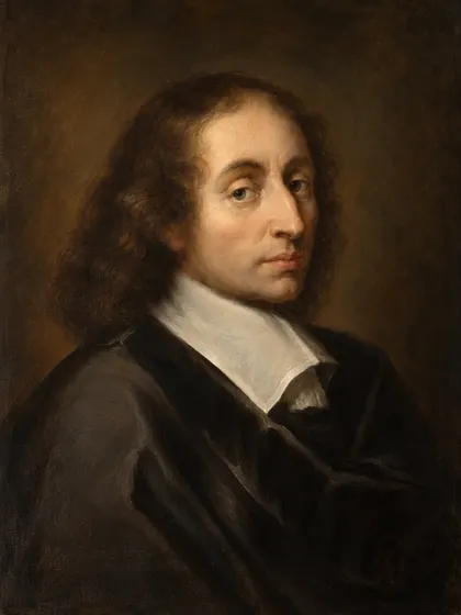 Artistic interpretation of Blaise Pascal
