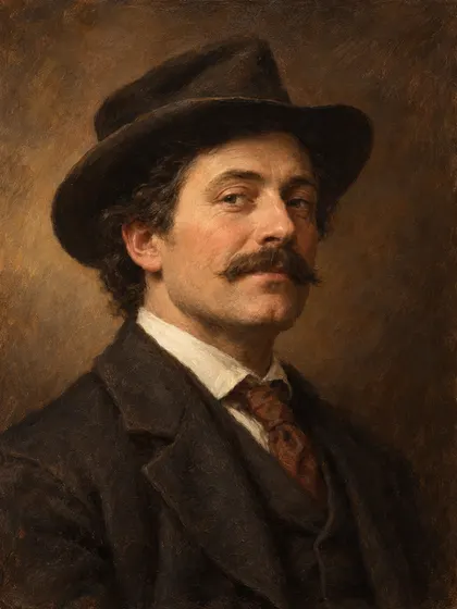 Artistic interpretation of J. P. Johnston