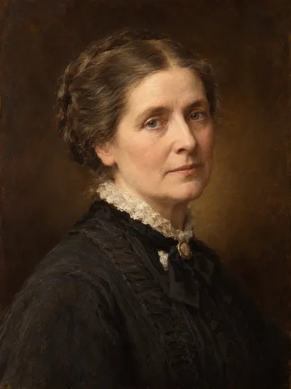Artistic interpretation of Charlotte M. Yonge