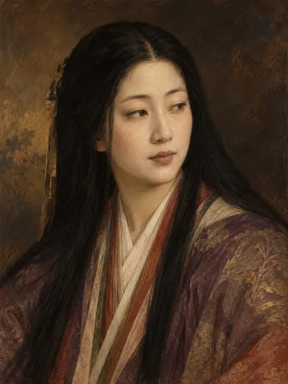 Artistic interpretation of Murasaki Shikibu