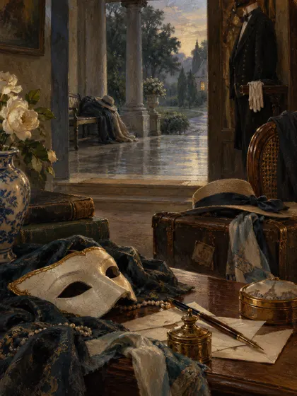 Symbolic literary illustration for John Jay Chichester