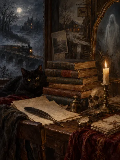 Symbolic literary illustration for Author not supplied