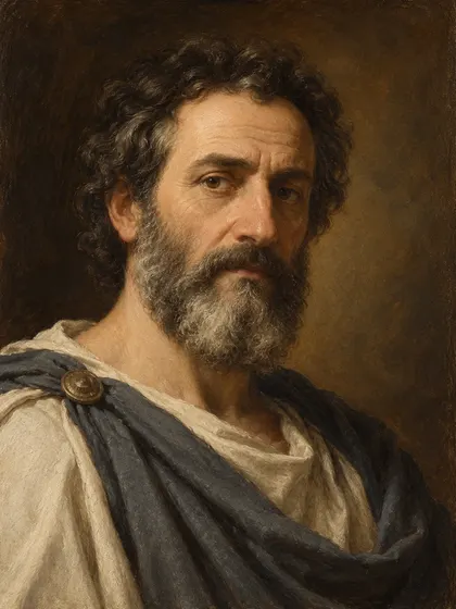 Artistic interpretation of Diogenes Laertius