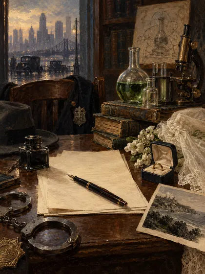 Symbolic literary illustration for Ralph Sholto
