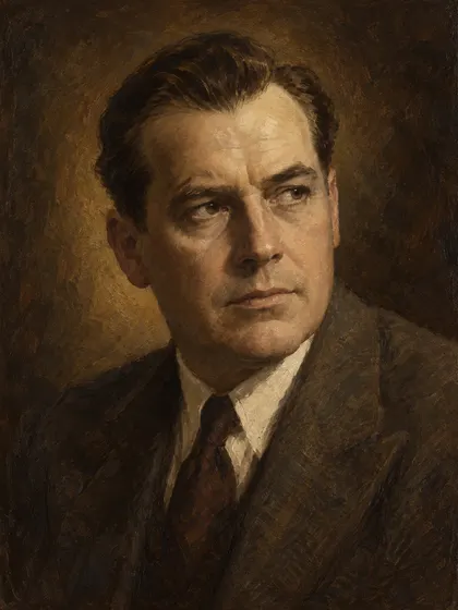 Artistic interpretation of W. R. Burnett