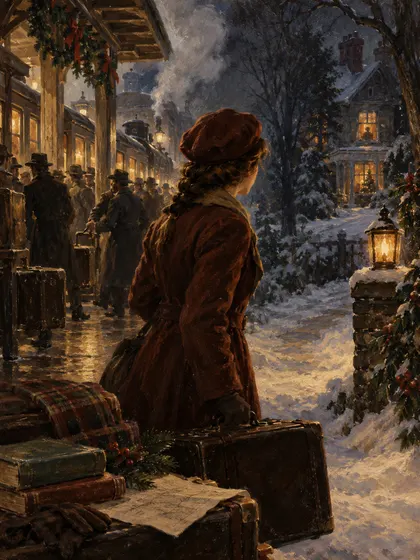 Symbolic literary illustration for Hildegard G. Frey
