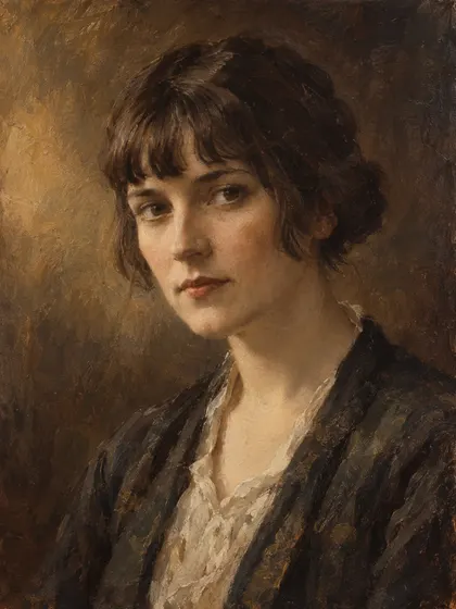 Artistic interpretation of Katherine Mansfield