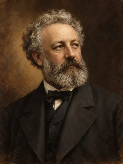 Artistic interpretation of Jules Verne