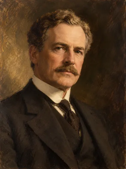 Artistic interpretation of Thomas William Lawson