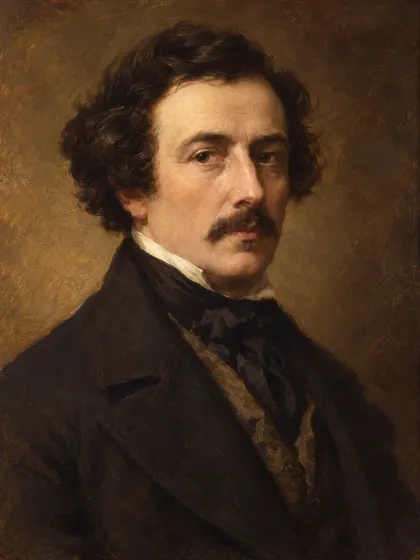 Artistic interpretation of Gustave Aimard