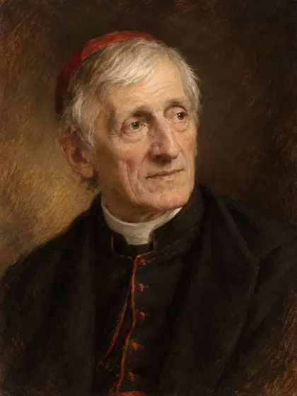Artistic interpretation of John Henry Newman