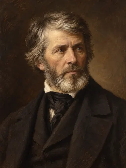 Artistic interpretation of Thomas Carlyle