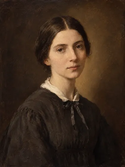 Artistic interpretation of Emily Dickinson