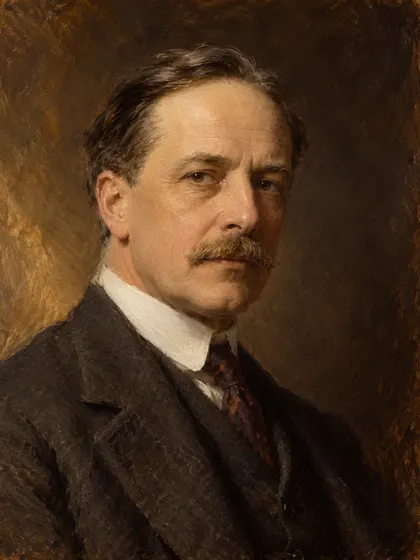 Artistic interpretation of Arthur Hornblow