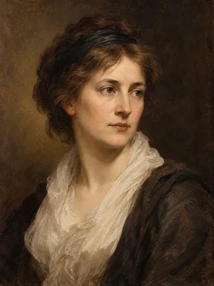 Artistic interpretation of Mary Wollstonecraft
