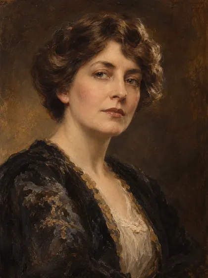 Artistic interpretation of Marjorie Bowen