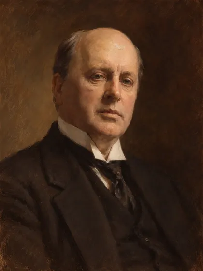 Artistic interpretation of Henry James
