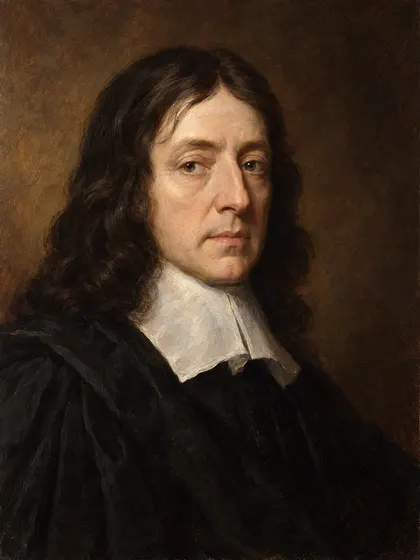 Artistic interpretation of John Milton