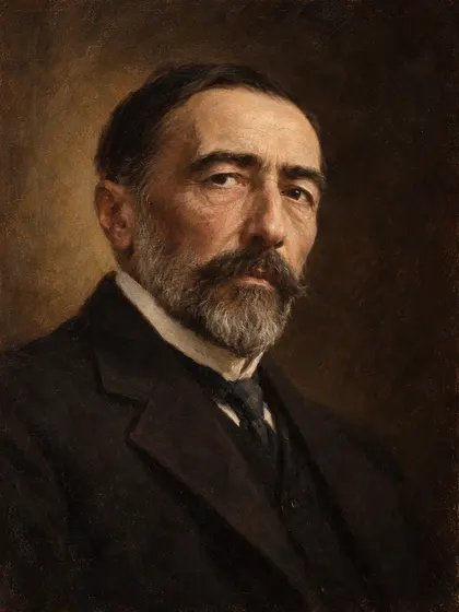 Artistic interpretation of Joseph Conrad