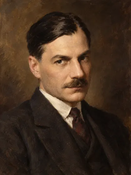 Artistic interpretation of Evgenii Ivanovich Zamiatin