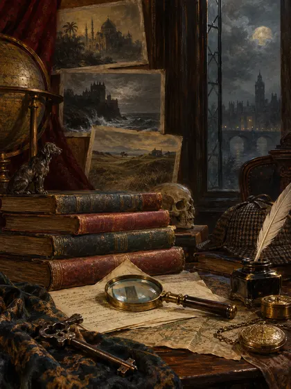 Symbolic literary illustration for Author not supplied