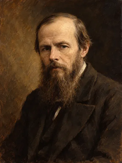 Artistic interpretation of Fyodor Dostoyevsky