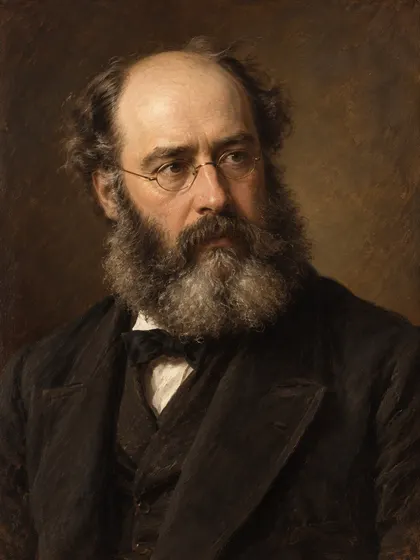 Artistic interpretation of Anthony Trollope