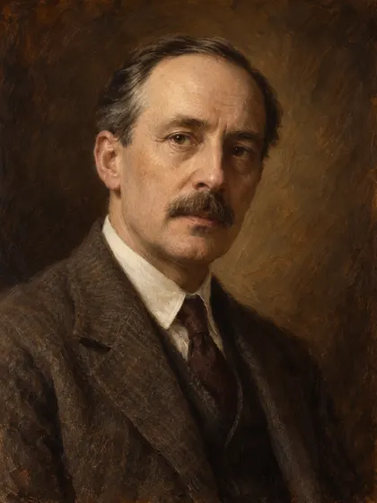 Artistic interpretation of Aubrey F. G. Bell