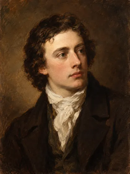 Artistic interpretation of John Keats
