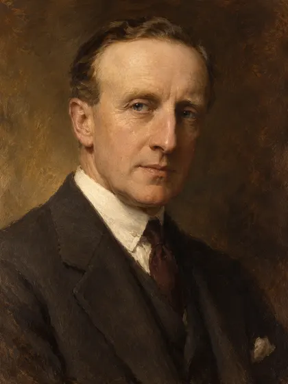 Artistic interpretation of John Buchan