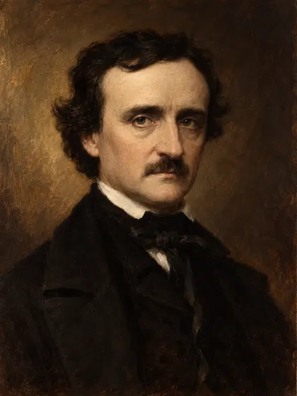 Artistic interpretation of Edgar Allan Poe