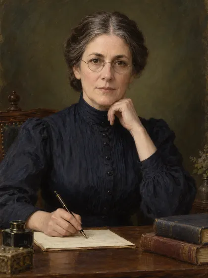 Artistic interpretation of Natalie Sumner Lincoln