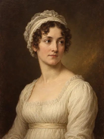 Artistic interpretation of Jane Austen